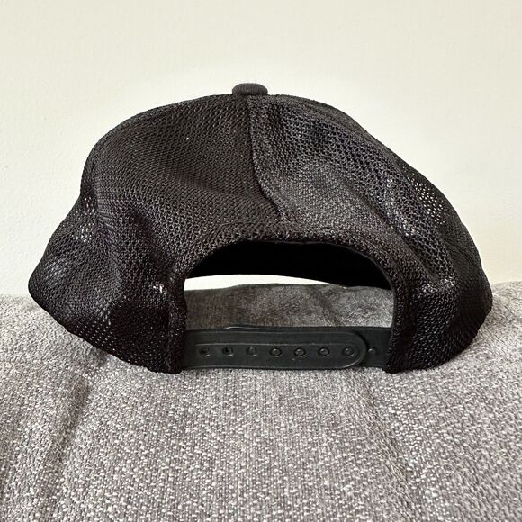 Y2K Girls With Guns Mesh Trucker Snapback Hat Black GWG Hunting Shooting Gothic - Picture 2 of 7